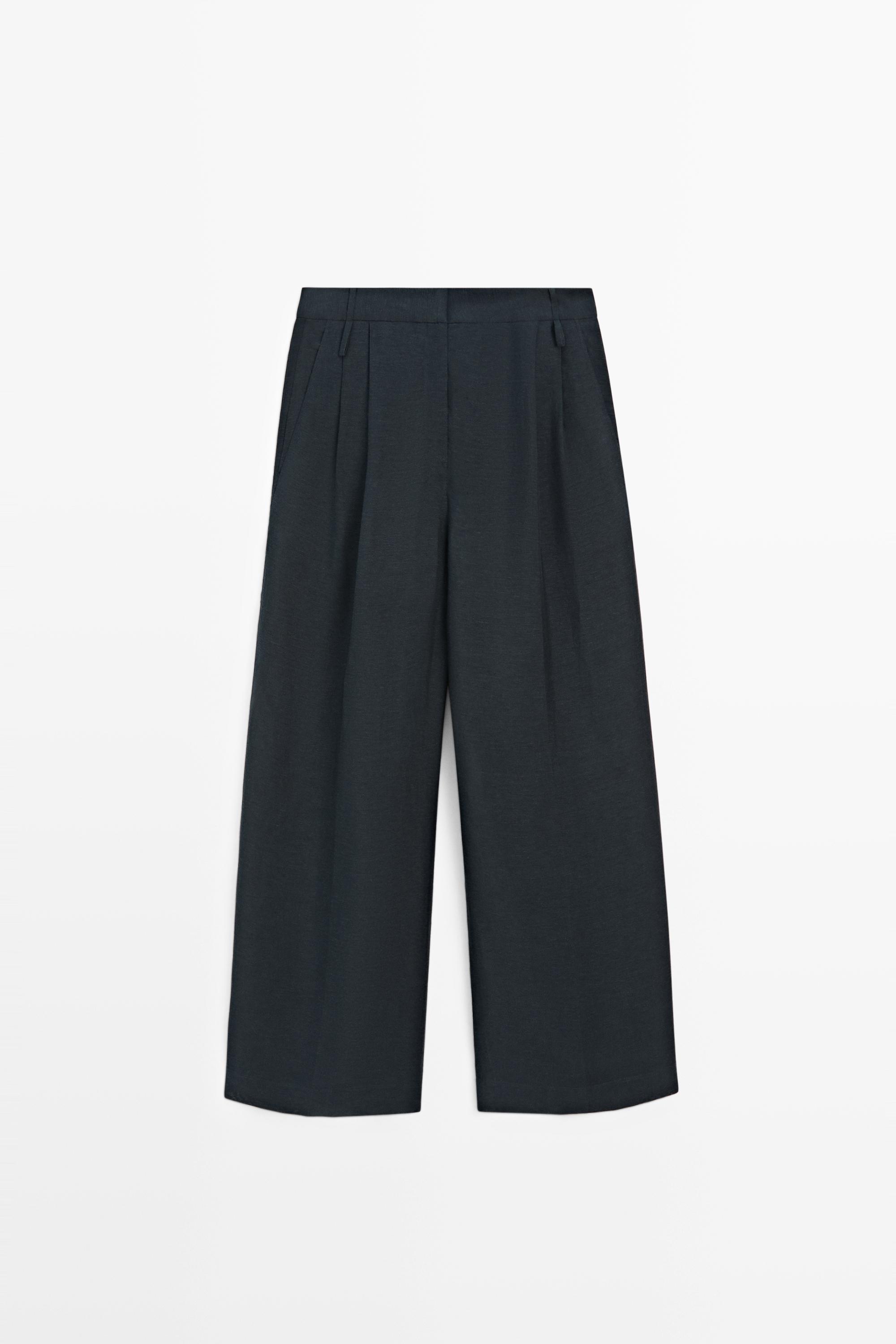 Flowing semi-sheer pants - STUDIO